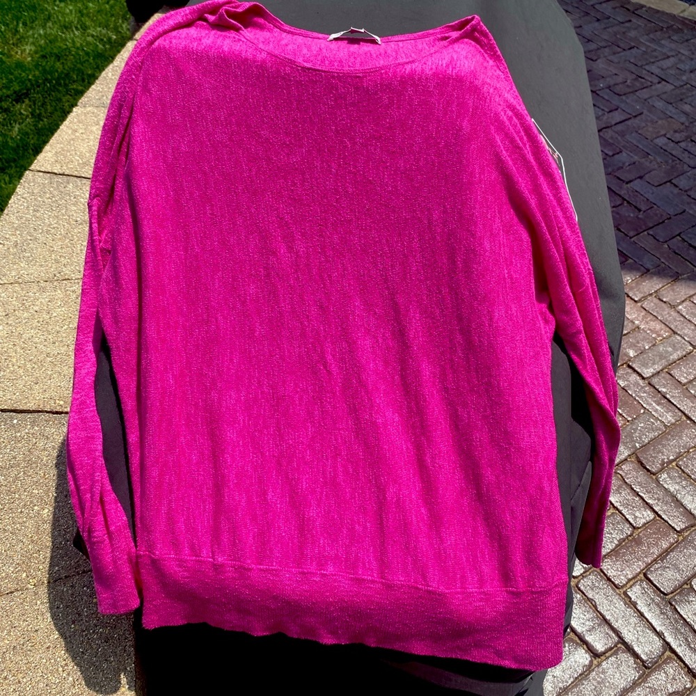 Pink oversized sweater